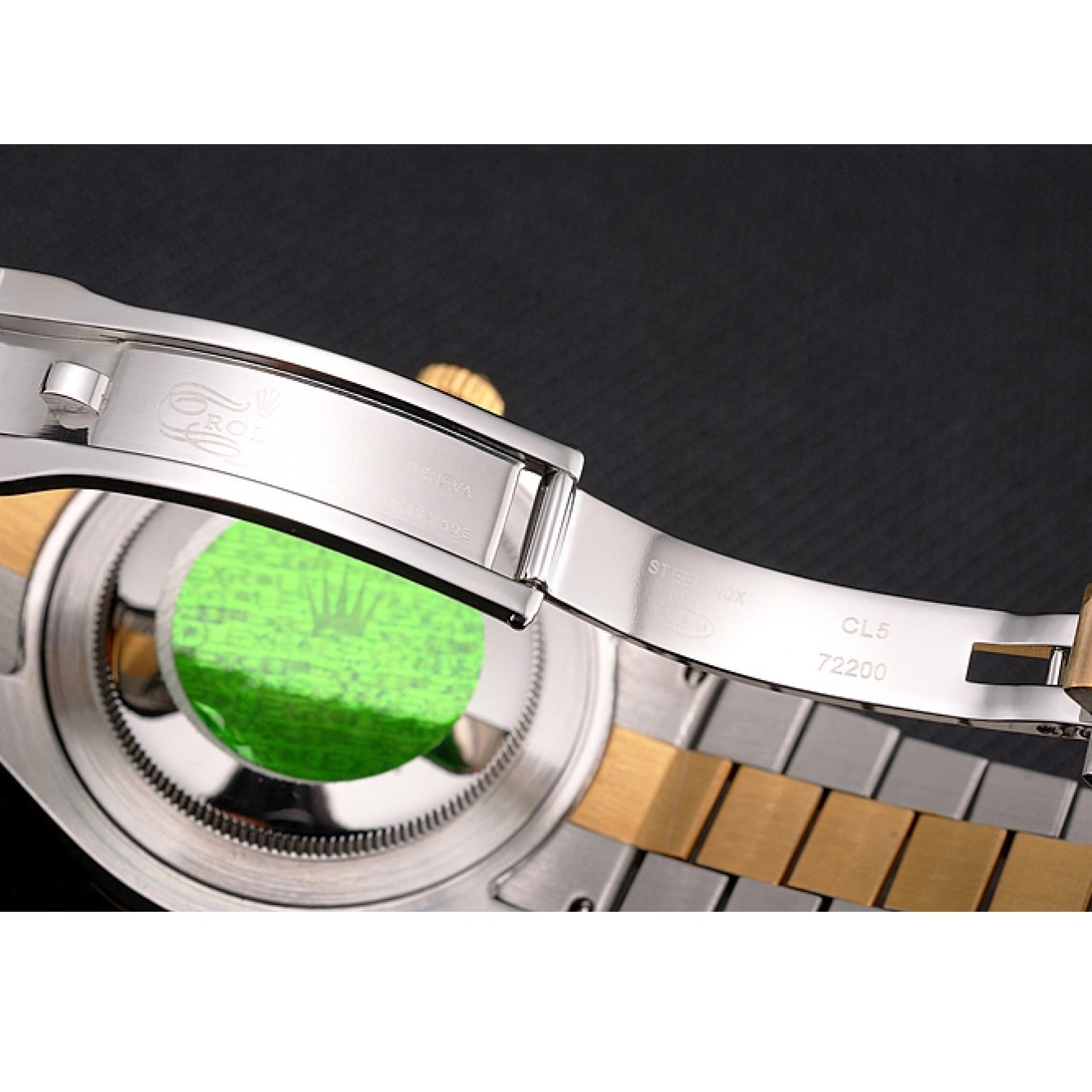 Good Copy Rolex Watches Dial Bracelet White Stainless Two Tone Diamond Bezel Datejust Swiss Gold Marks Case Hour Rolex Steel 0603